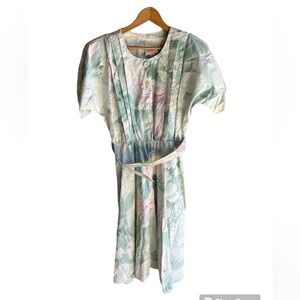 Vintage 80s 90s dress, size 10, lady Carol of New York